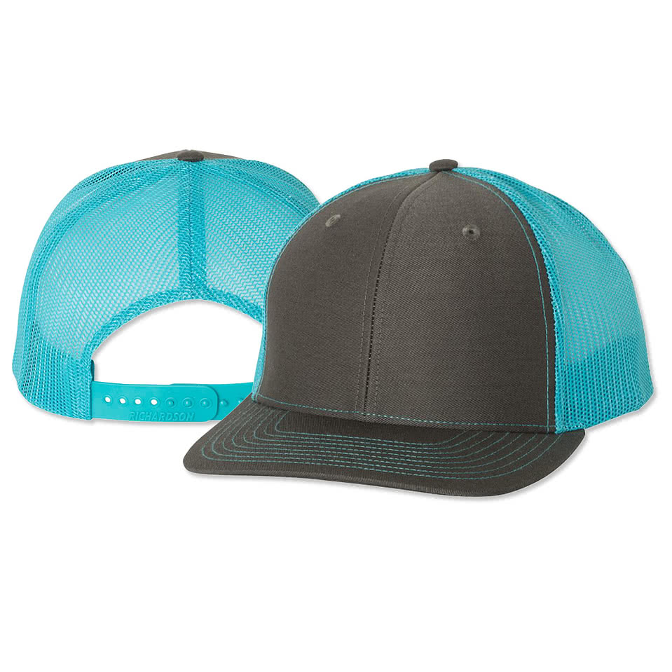 Richardson Snapback Trucker Hat - Embroidered