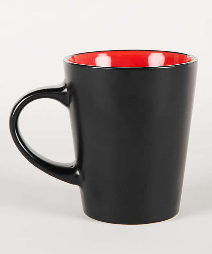 Custom Laser Engraved 12 oz. Ceramic Two-Tone Noir Mug - Design Mugs Online  at CustomInk.com