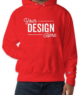 Champion Heavyweight Reverse Weave Pullover Hoodie - Color: Scarlet