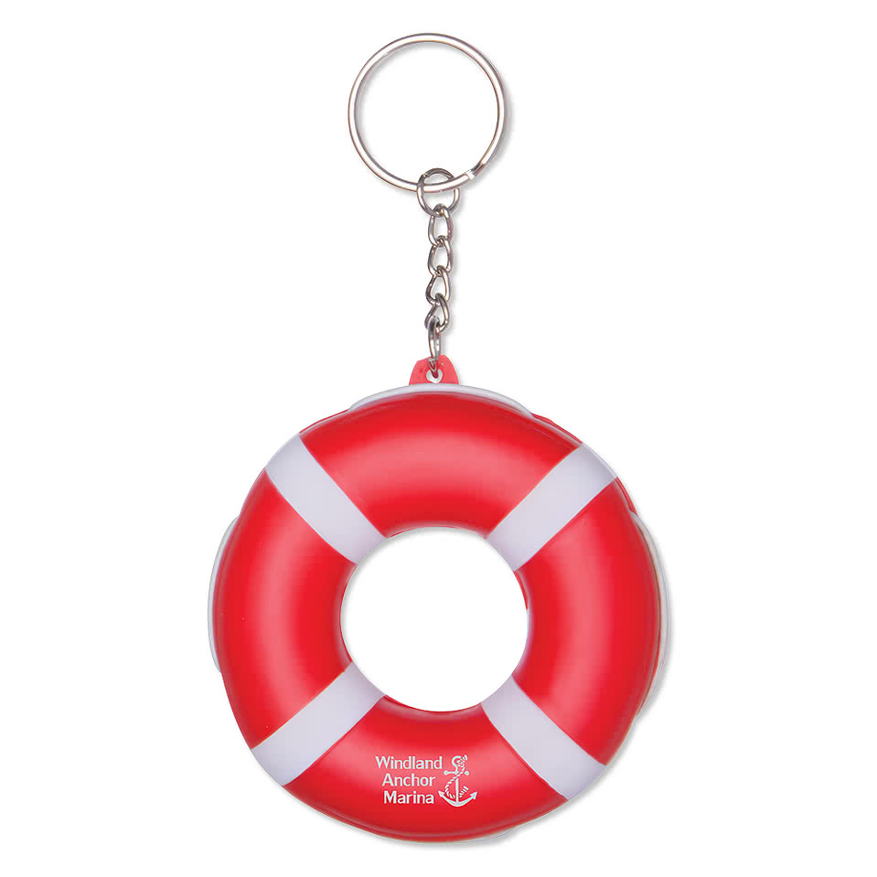 Floating Lifesaver Keychain