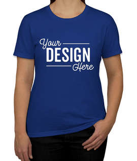 Canada - Anvil Women's Jersey T-shirt - Color: Royal Blue