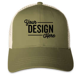 Econscious Organic/Recycled Trucker Hat - Color: Jungle / Oyster