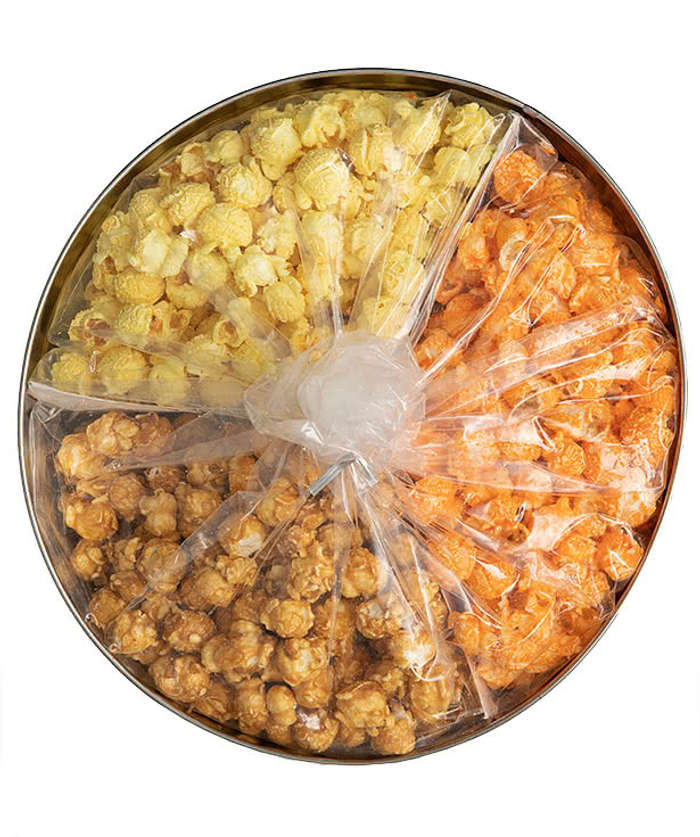 Full Color 2 Gallon 3-Way Popcorn Tin