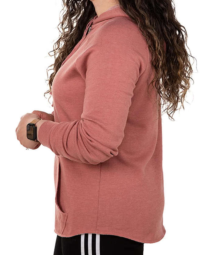 Independent Trading Women's California Wave Wash Zip Hoodie
