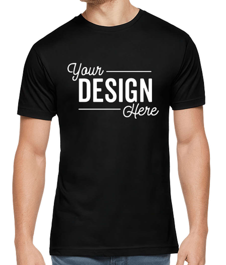 Live & Tell by LAT Eco Jersey Blend T-shirt in Black