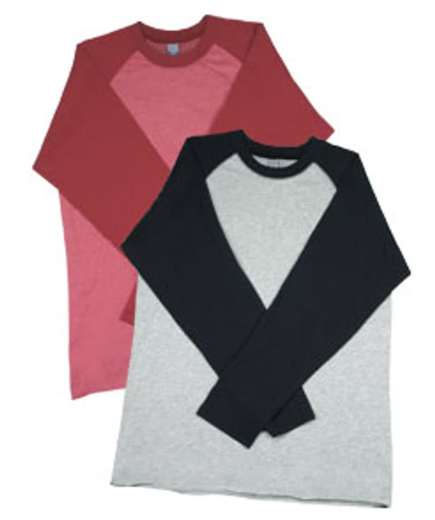 HYP Heathered Raglan Long Sleeve T
