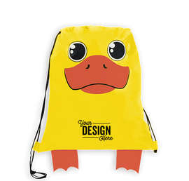 Paws N Claws Sport Drawstring Bag - Color: Duck