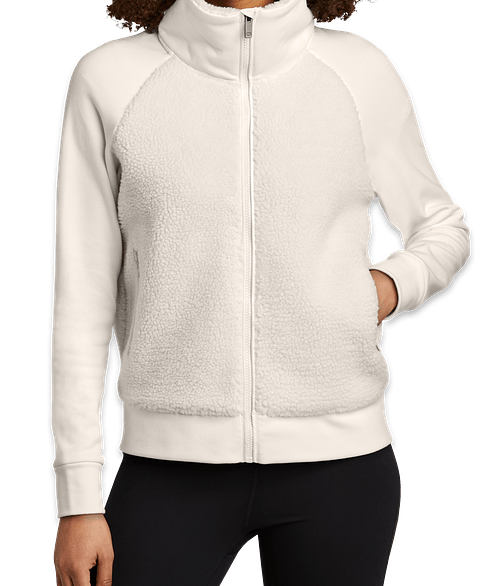 zip sherpa jacket