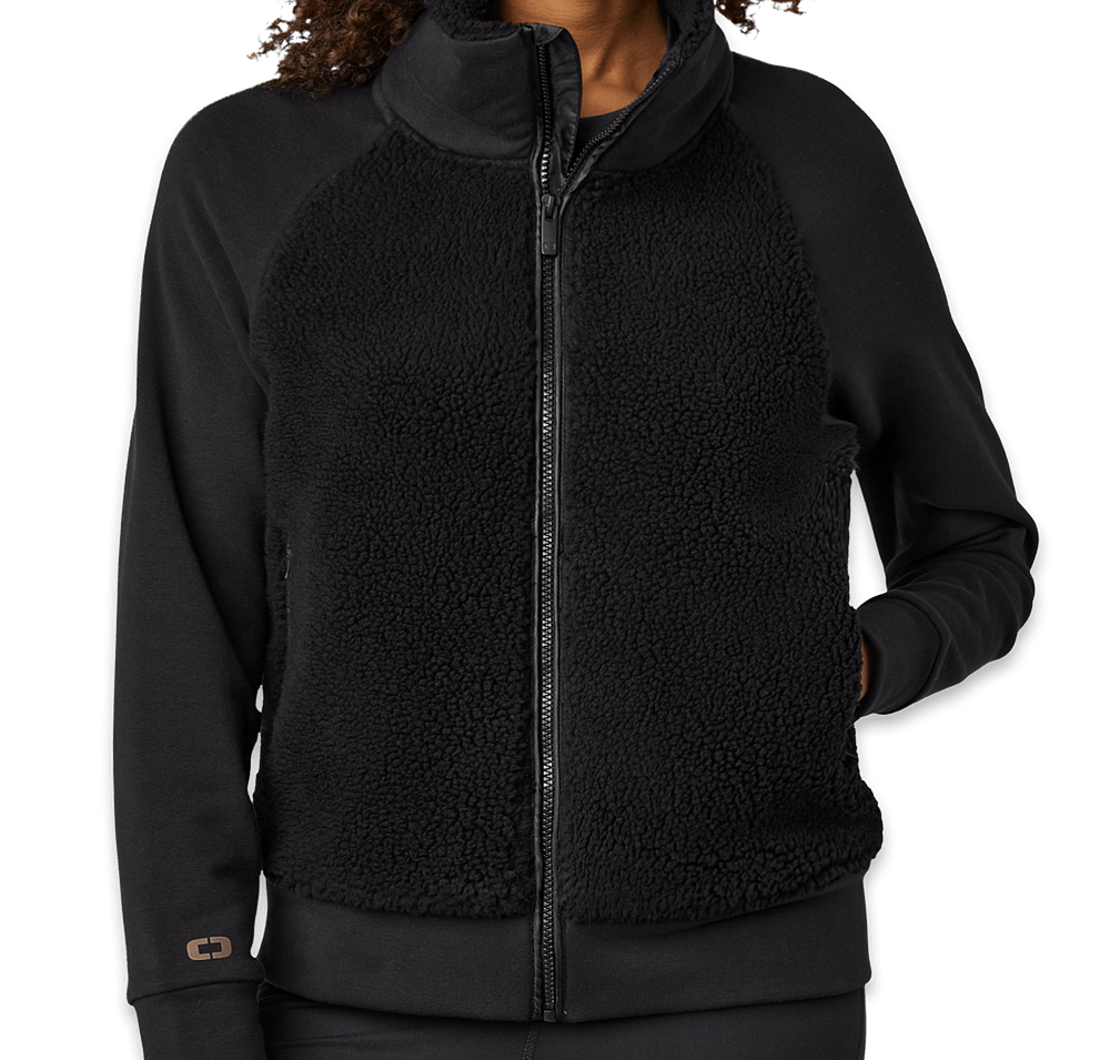 OGIO Women's Luuma Full Zip Sherpa Jacket-default