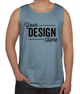 Comfort Colors 100% Cotton Tank - Color: Ice Blue