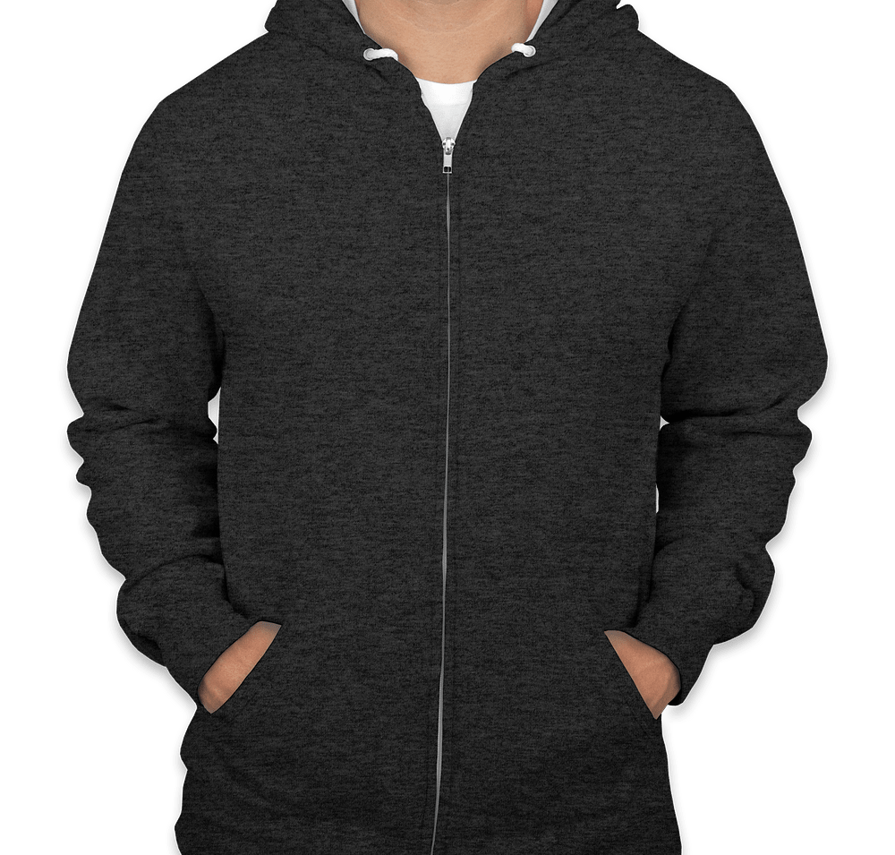 Independent Trading Lightweight Zip Hoodie-default