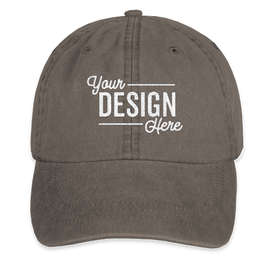 Adams Pigment Dyed Hat - Color: Charcoal
