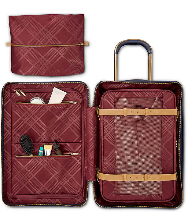 Debossed Hartmann Reserve Wheeled Carry-On