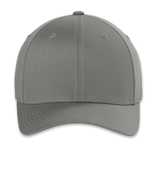Flexfit Wooly Combed Baseball Hat in Grey