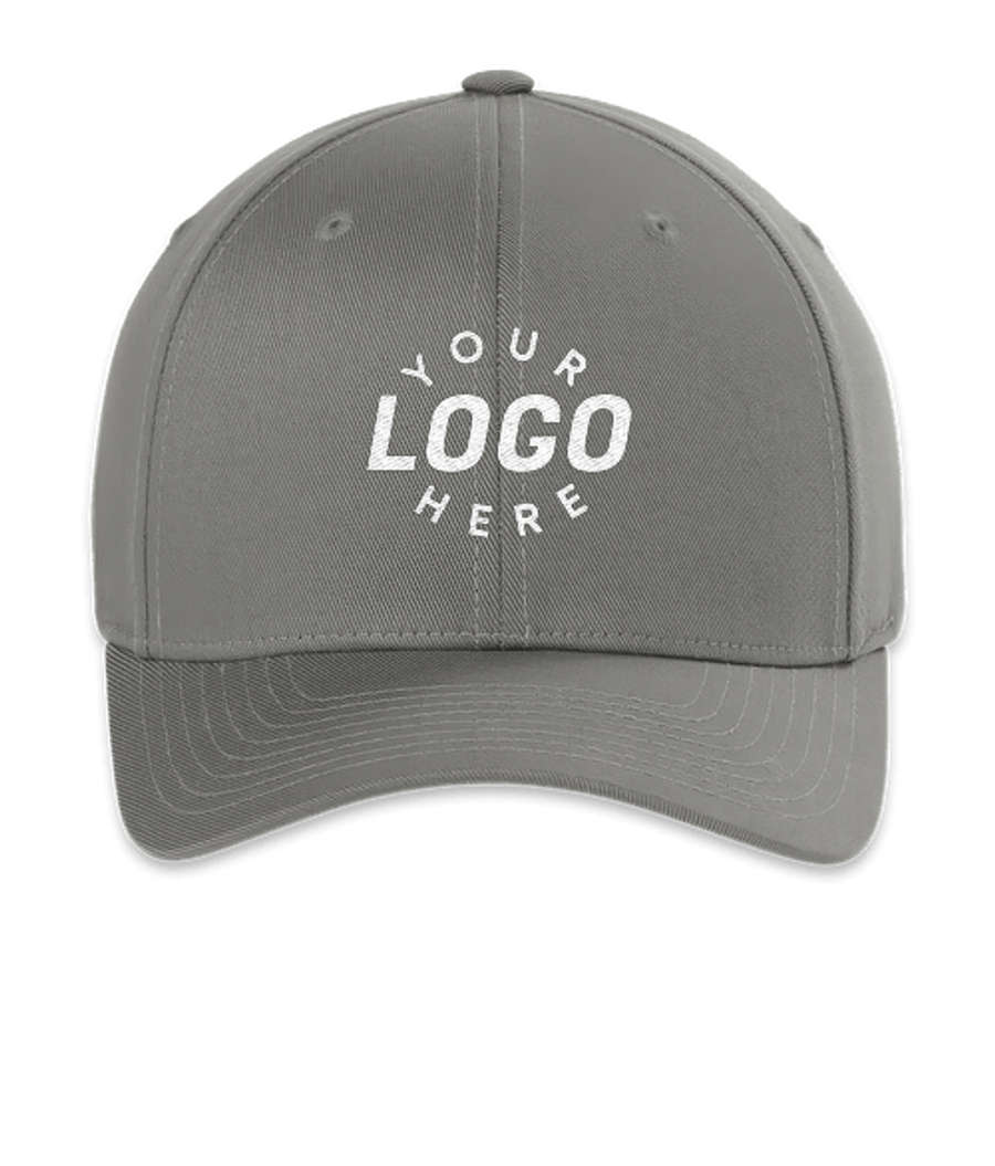 Flexfit Wooly Combed Baseball Hat in Grey