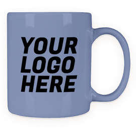 11 oz. Ceramic Mug - Color: Ocean Blue