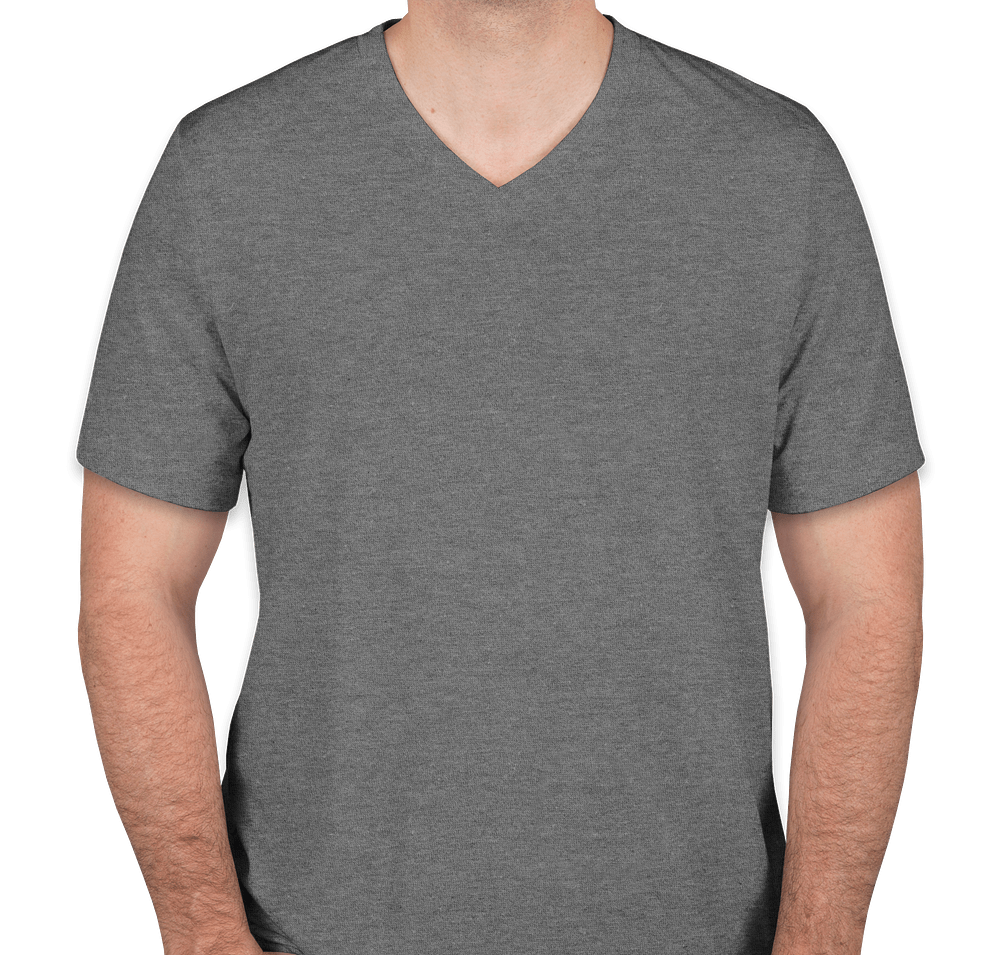 Bella + Canvas Tri-Blend V-Neck T-shirt-default