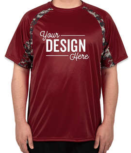 Badger Digital Camo Contrast Performance Shirt
