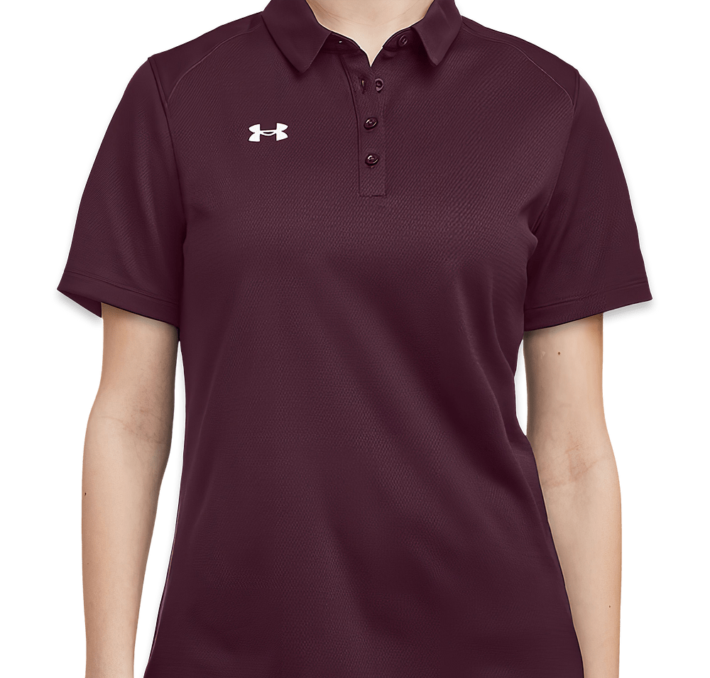 Under Armour Women's Tech Lightweight Performance Polo - Printed-default