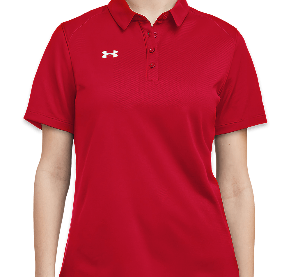 Under Armour Women's Tech Lightweight Performance Polo - Printed-default