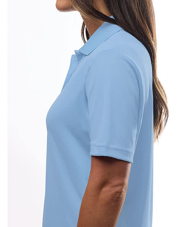 Blue Generation Women's BLU-X-DRI Performance Pique Polo - Printed