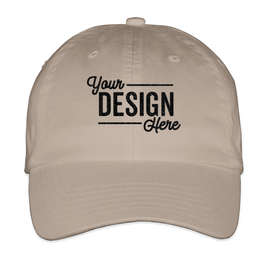 Valucap Bio-Washed Hat - Color: Khaki