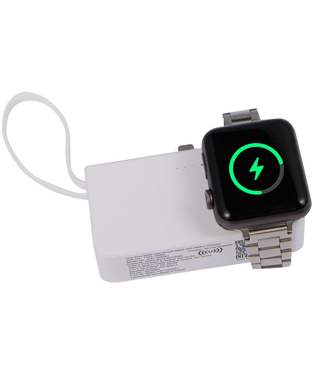 Hue Plus 5,000 mAh Portable Power Bank and Watch Charger