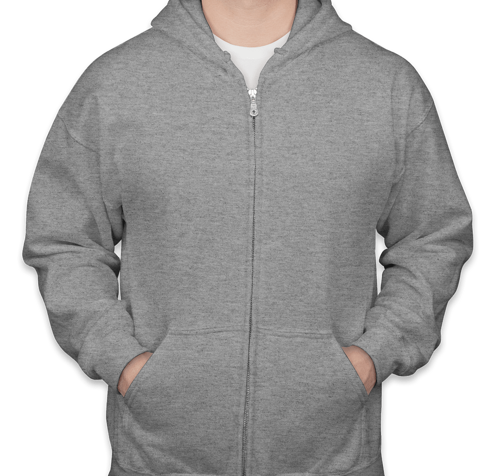 Gildan Midweight 50/50 Zip Hoodie-default