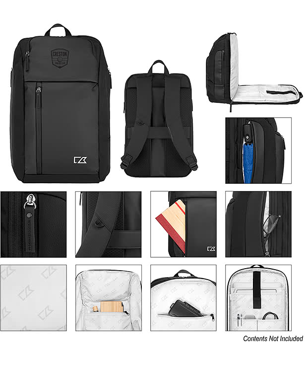 Debossed Cutter & Buck Active Collection 16" Computer Backpack