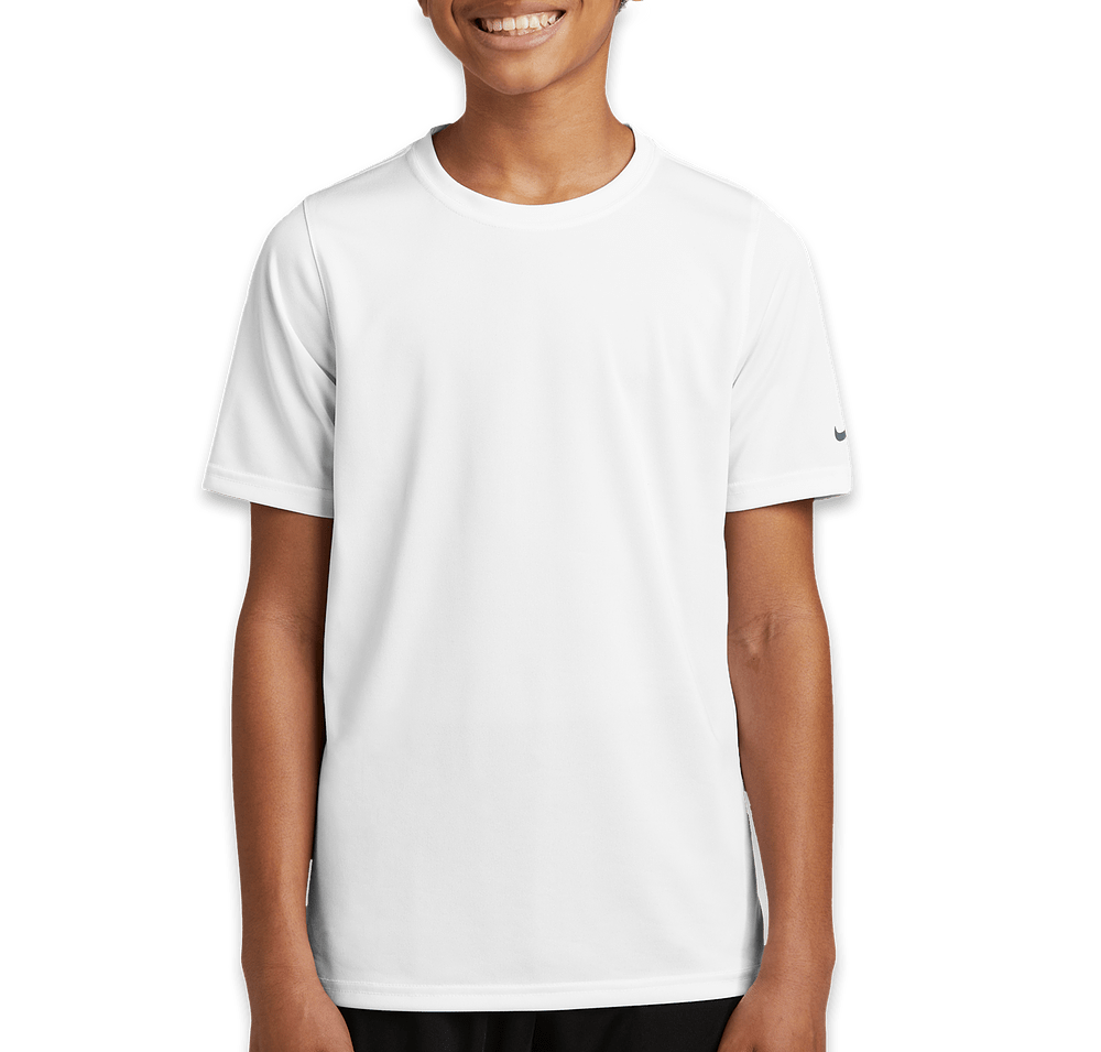 Nike Youth rLegend Recycled Swoosh Sleeve Performance Shirt-default