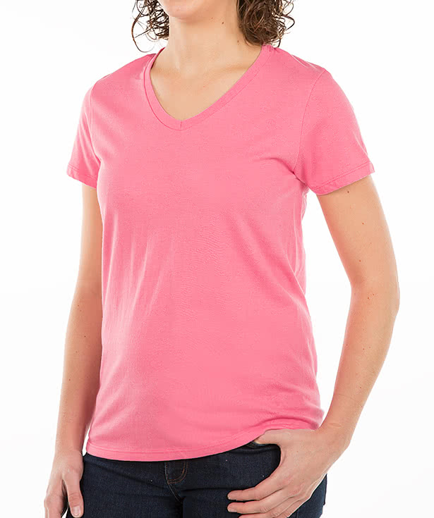 Hanes Women’s Essential-T V-Neck T-shirt