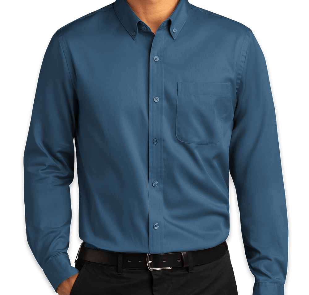 Port Authority SuperPro React Dress Shirt - Embroidered-default