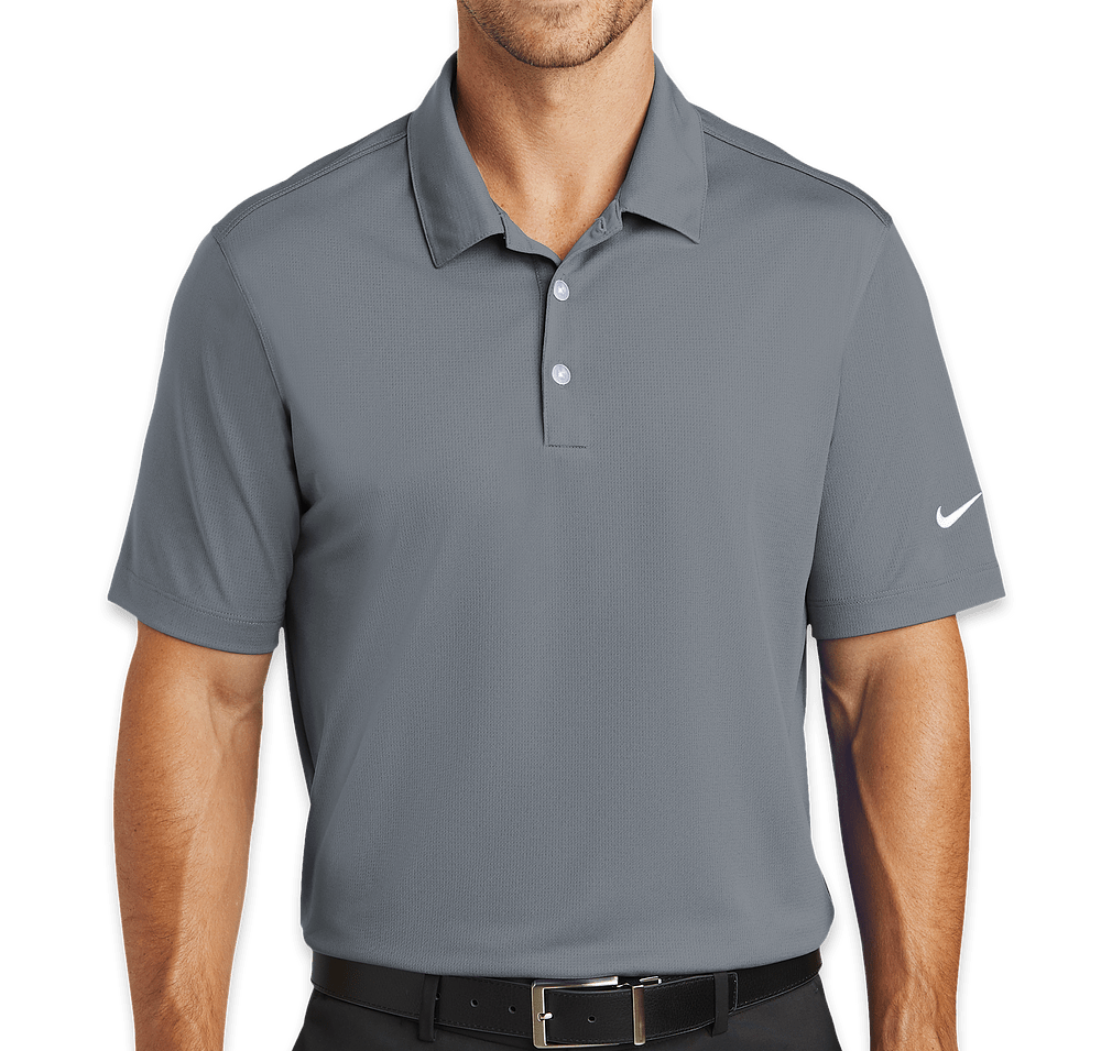Nike Dri-FIT Vertical Mesh Performance Polo - Printed-default