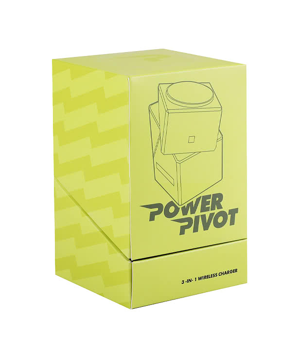 Full Color PowerPivot 3-in-1 15W Wireless Charger