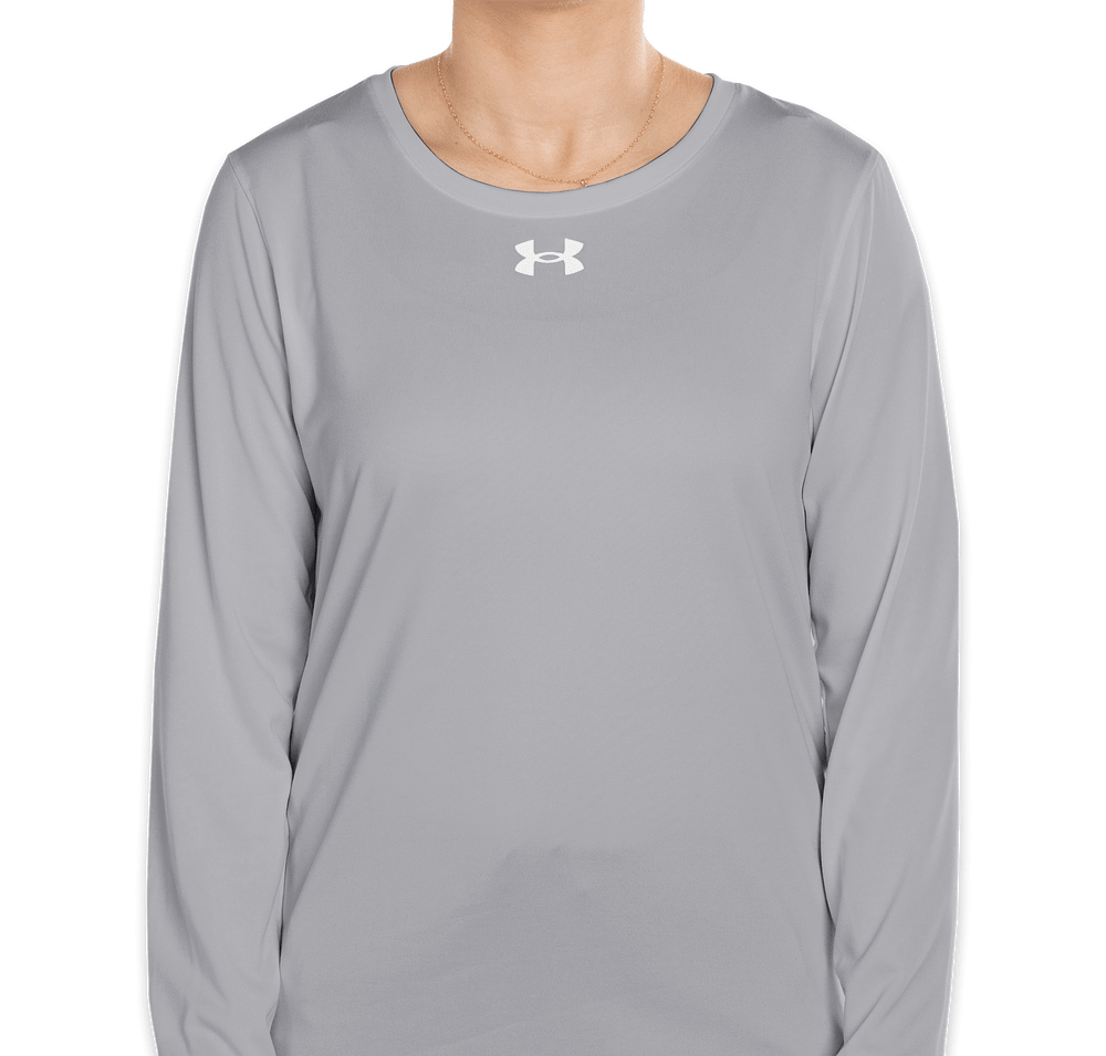 Under Armour Women's Team Tech Recycled Long Sleeve Performance Shirt-default