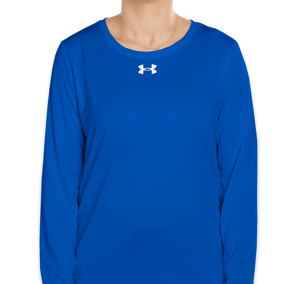 Under Armour Women's Team Tech Recycled Long Sleeve Performance Shirt-default