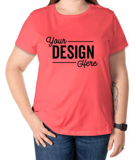 District Women's Perfect Weight T-shirt - Color: Coral