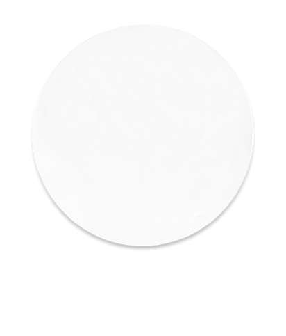 Full Color PrevaGuard Round Mouse Pad - White