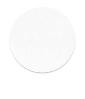 Full Color PrevaGuard Round Mouse Pad - Color: White