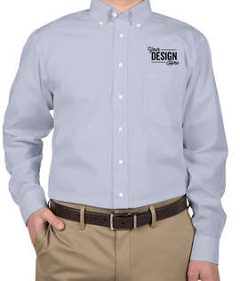Devon & Jones Solid Dress Shirt - Color: Light Blue