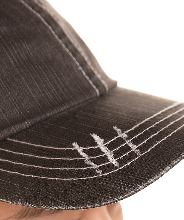 Mega Cap Herringbone Trucker Hat