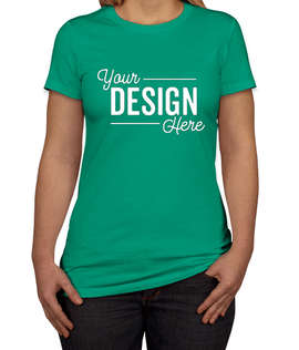 Bella + Canvas Women's Slim Fit Favorite T-shirt - Color: Kelly