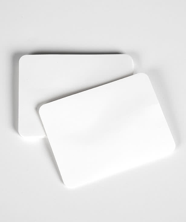 Full Color 4 in. x 3 in. Round Corner Rectangle Sticker