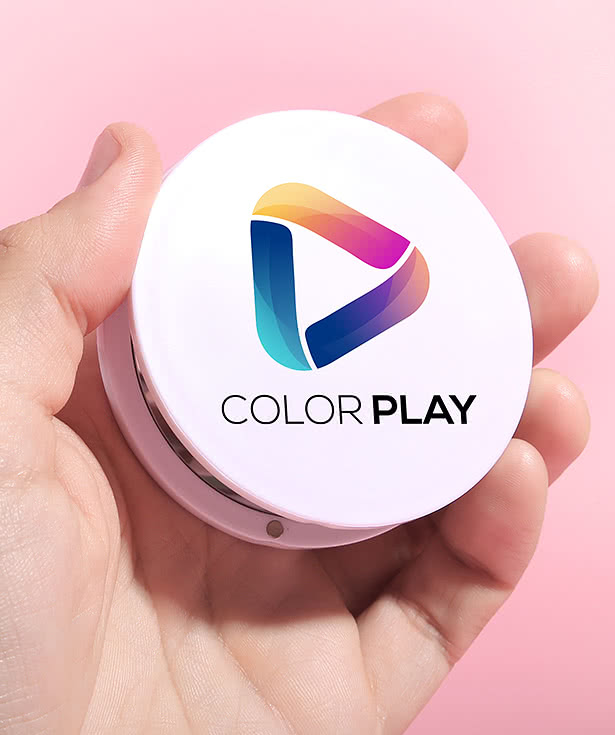 Full Color Kelly Compact Mirror