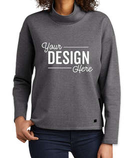 OGIO Women's Transition Cowl Neck Pullover - Color: Blacktop Heather