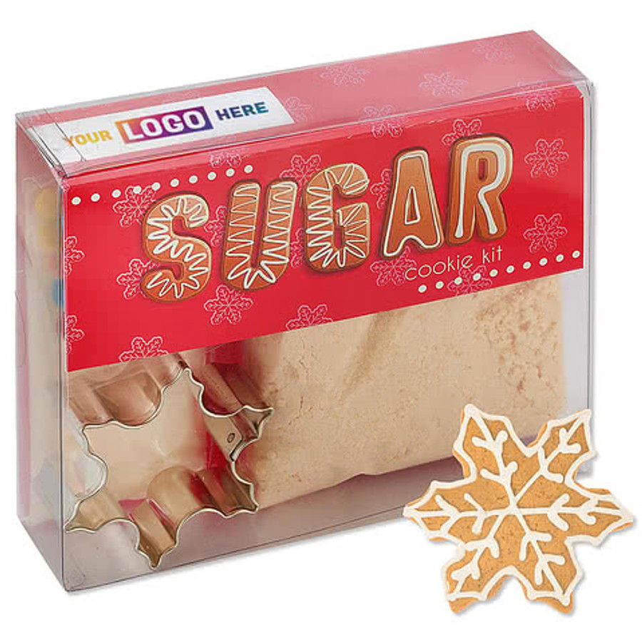 Full Color Cookie Cutter and Mix Kit in Sugar Cookie