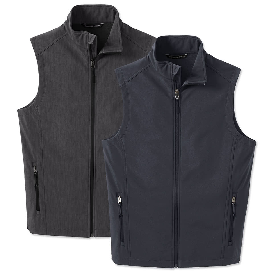 Port Authority Core Fleece Lined Soft Shell Vest - Embroidered