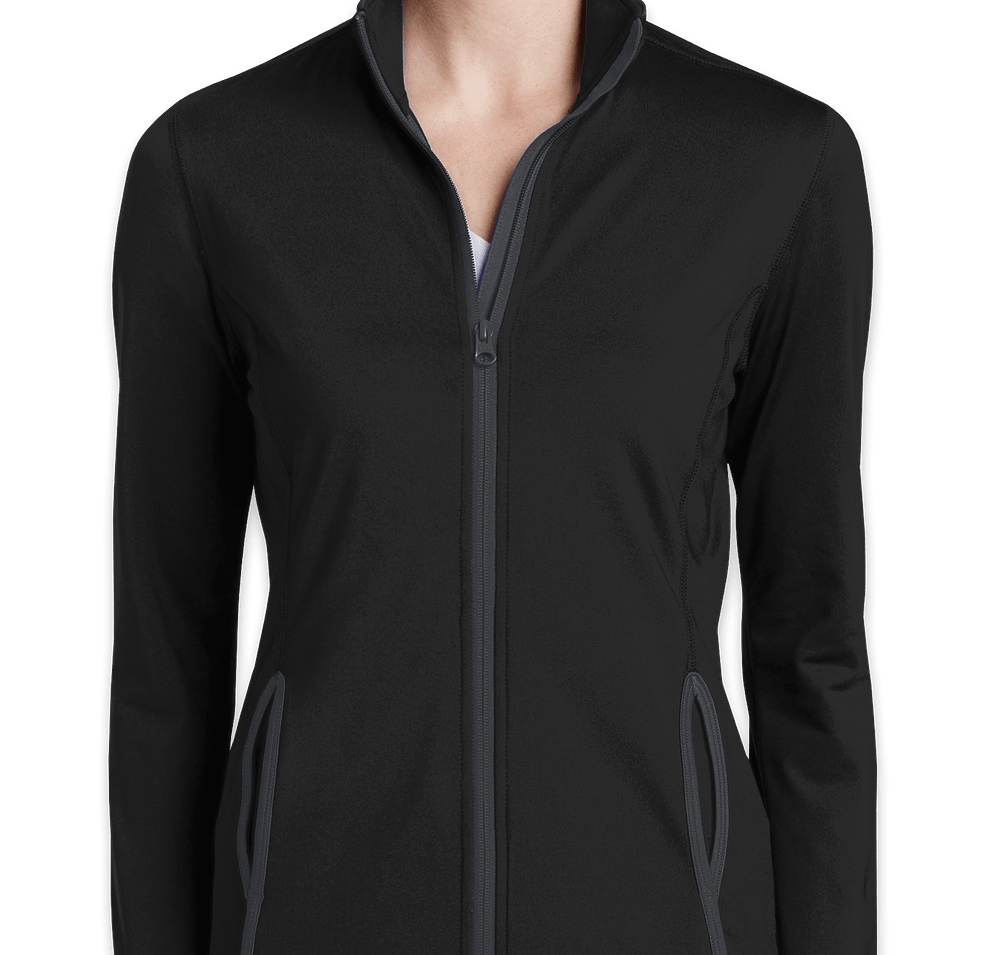 Sport-Tek Women's Sport-Wick Stretch Full Zip Jacket-default