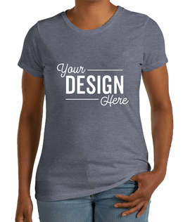 District Women's Tri-Blend T-shirt - Color: Navy Frost