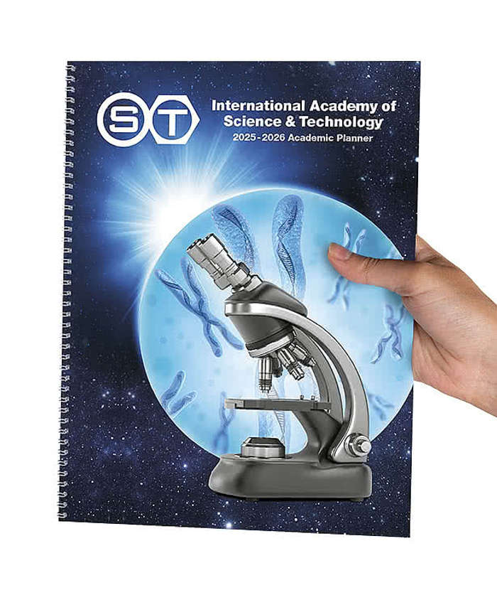 Full Color Academic Year Desk Planner